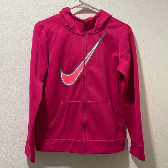Nike Dri-Fit Girls Hoodie Pink XL – Imperfect (Read Description) - Picture 2 of 14